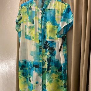 Sheer blouse